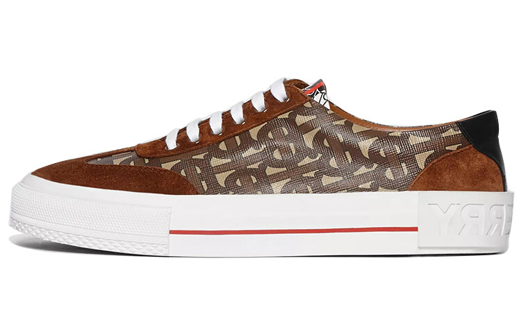 Кроссовки для скейтбординга Monogram женские низкие коричневые Burberry