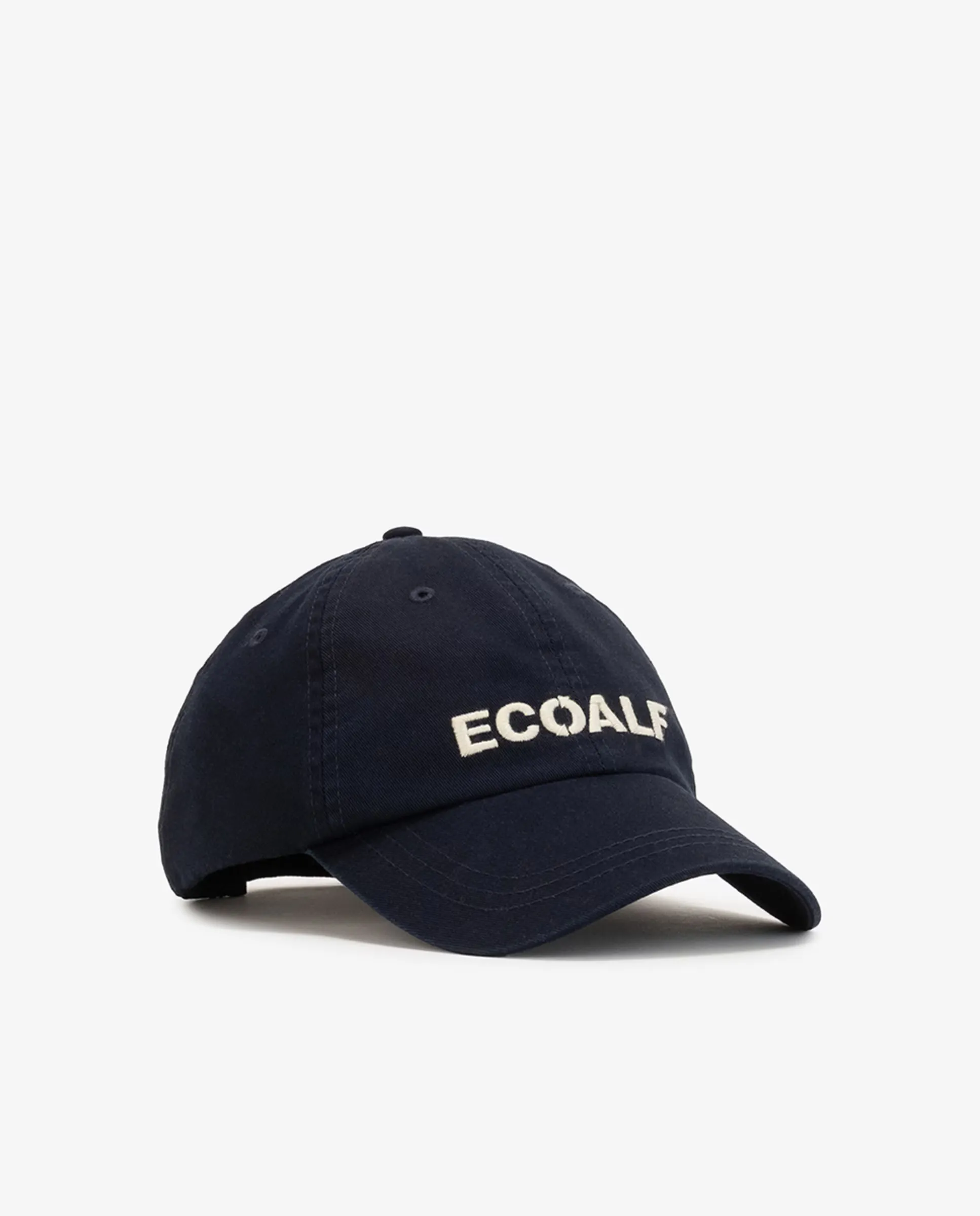 

Органическая хлопковая бежевая кепка Ecoalf, темно-синий