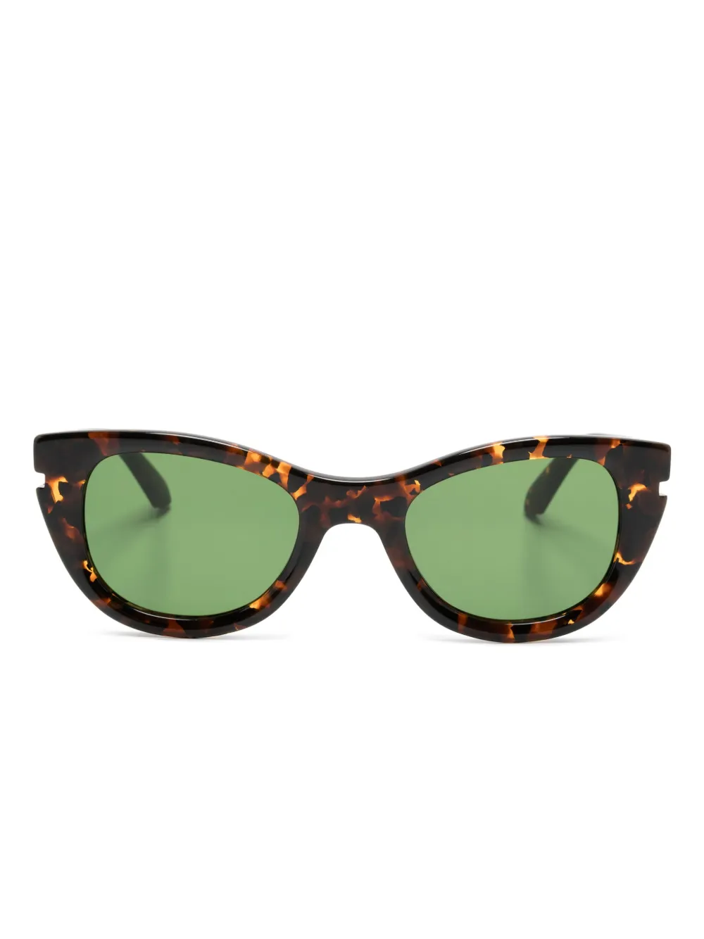 

Солнцезащитные очки в оправе 'кошачий глаз' Off-White Eyewear, коричневый