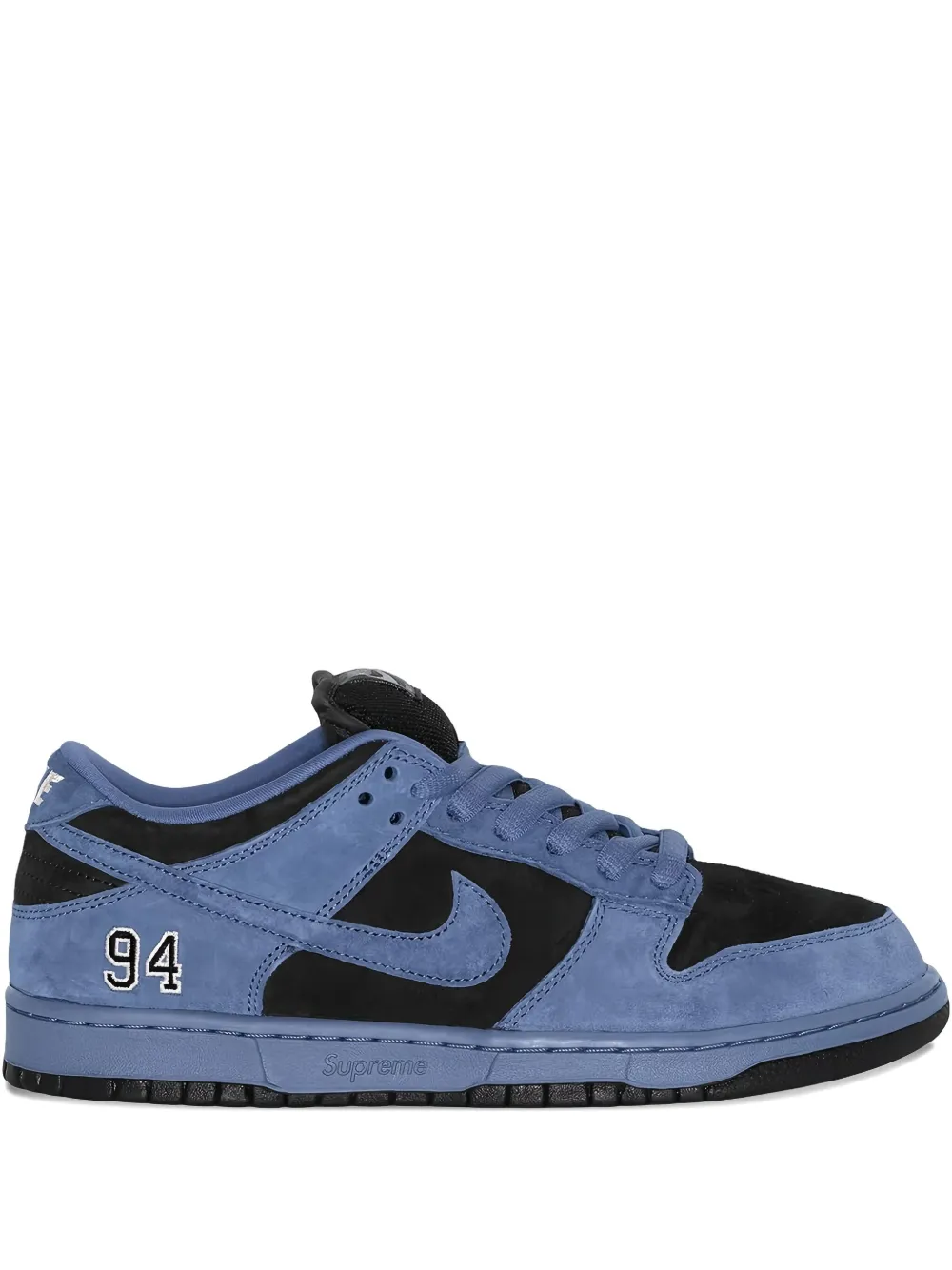 Кроссовки из замши 94 number Nike, синий