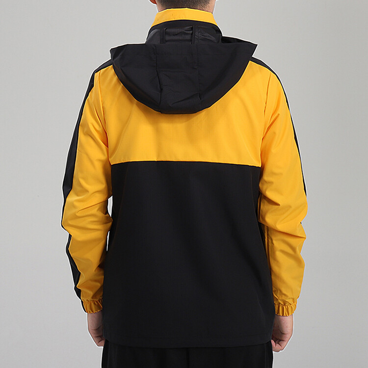 Куртка мужская черная/золотая Adidas Neo, черный — фото 4
