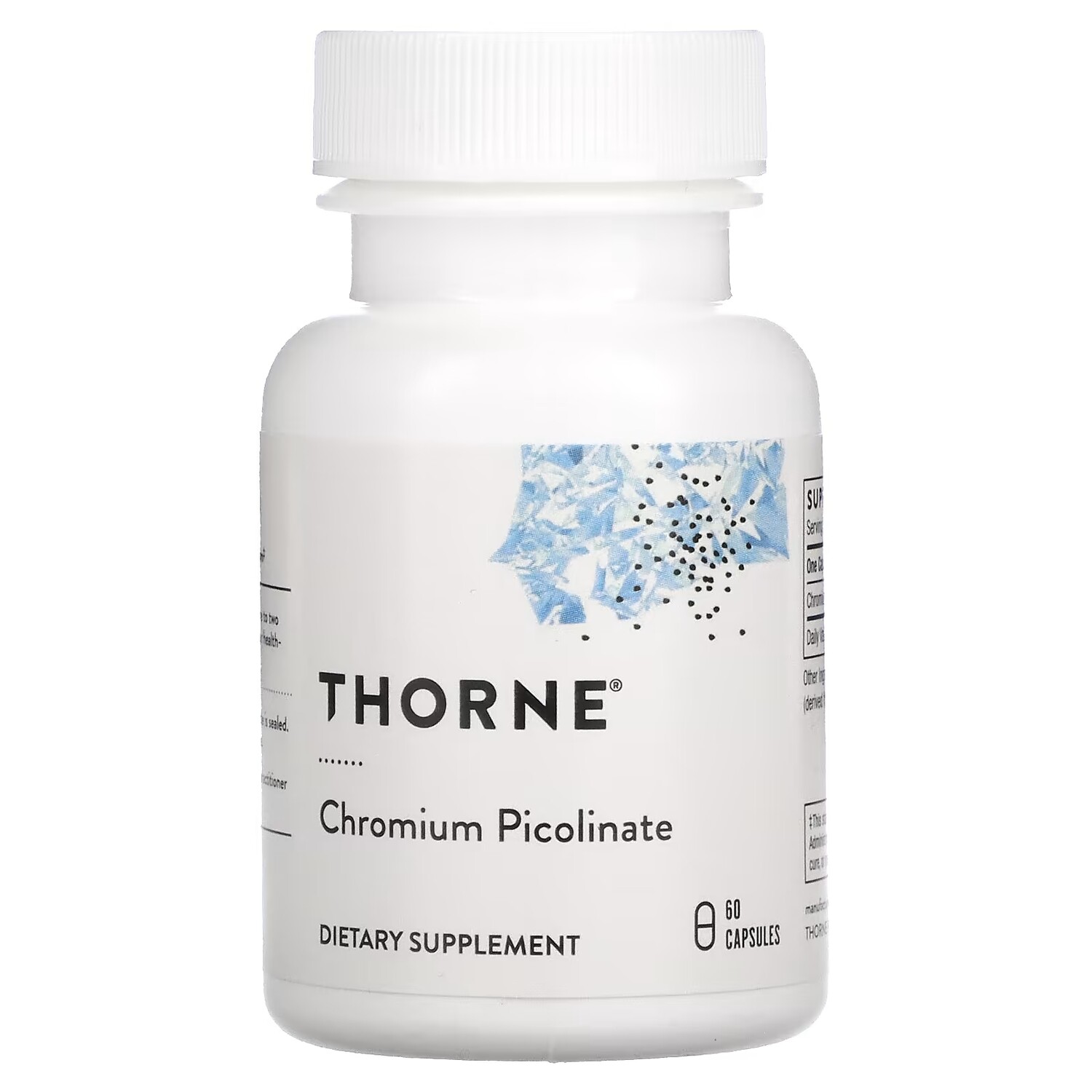 

Thorne Пиколинат хрома 60 капсул