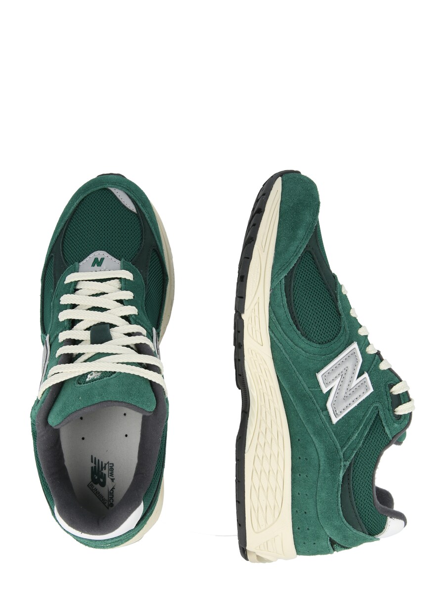 Кроссовки new balance 2002, темно-зеленый — фото 2