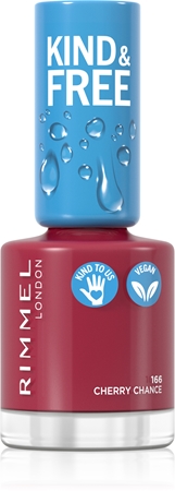 

Лак для ногтей Rimmel Kind & Free, 166 Cherry Chance 8 ml