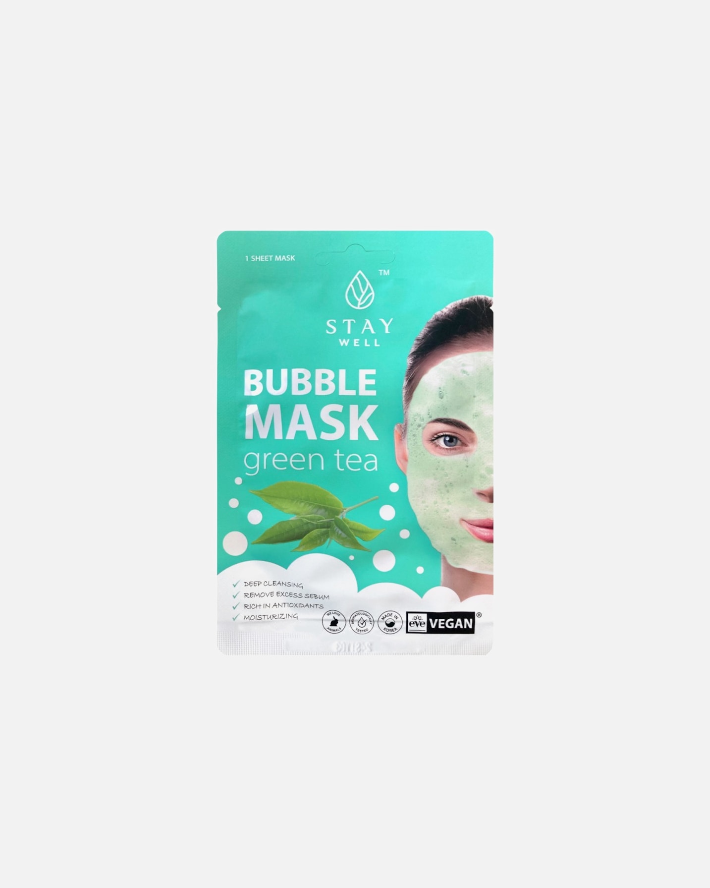

Тканевая маска для лица Stay Well, 20g
