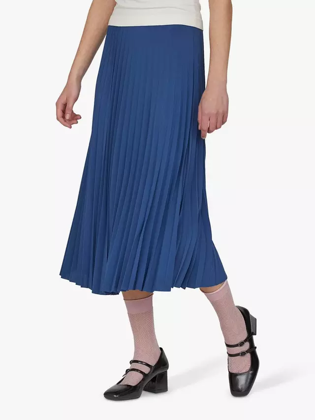 

Юбка Sisters Point Malou Pleated Midi, цвет midnight