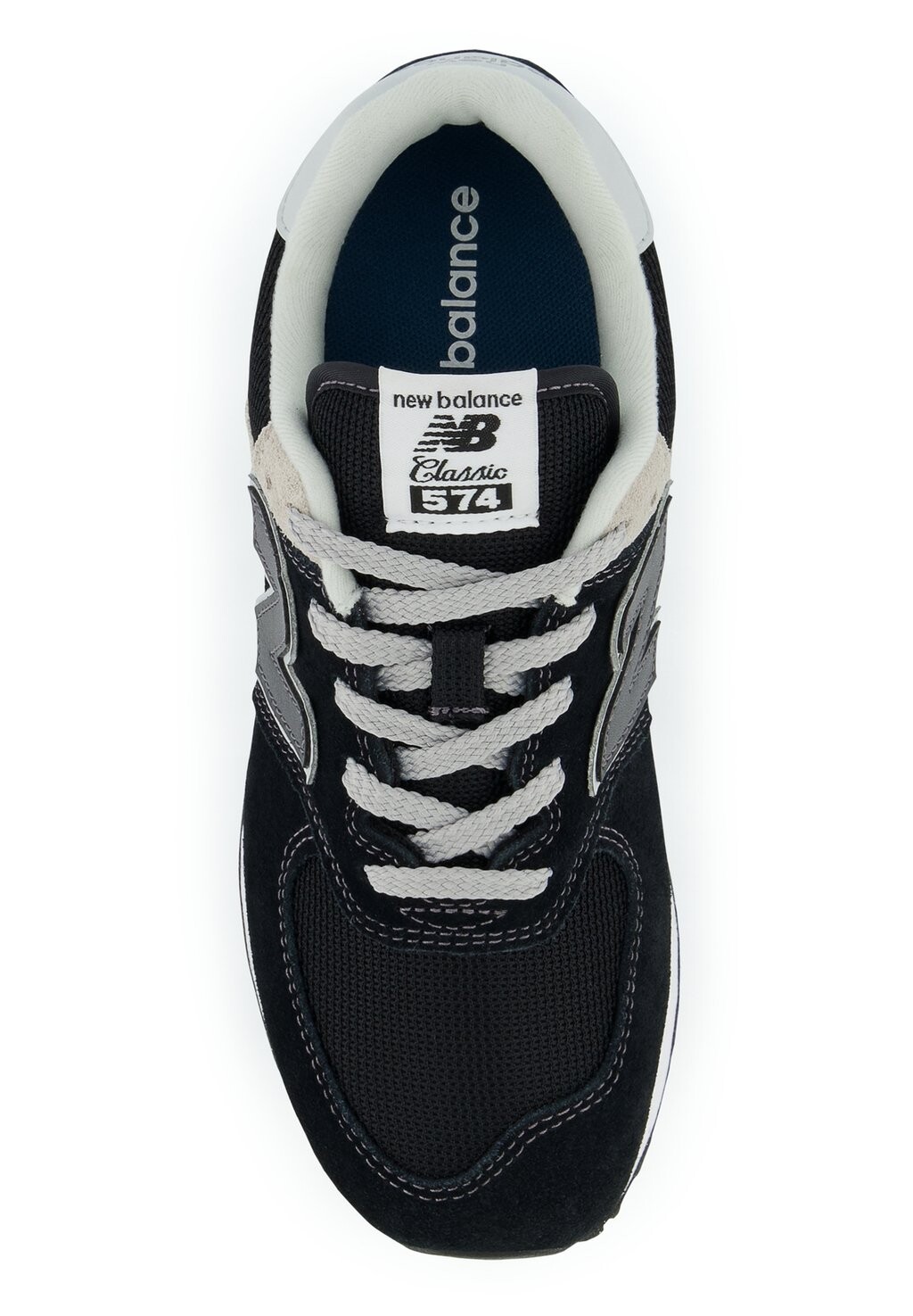 Кроссовки низкие 574 UNISEX New Balance, цвет black white — фото 3