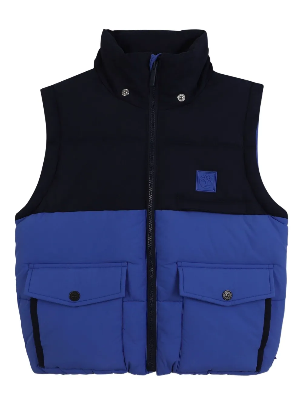 

Пуховик со съемными рукавами Timberland Kids, черный