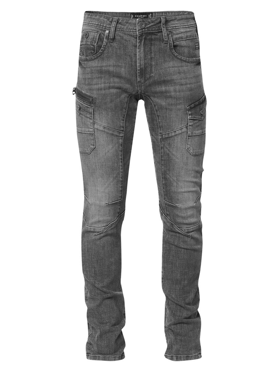 

Джинсы KOROSHI Regular Cargo Jeans, черный