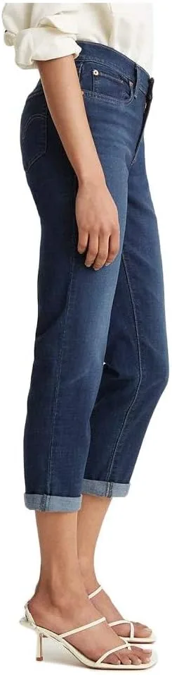 Женские джинсы Levi's New Boyfriend, насыщенный синий — фото 2