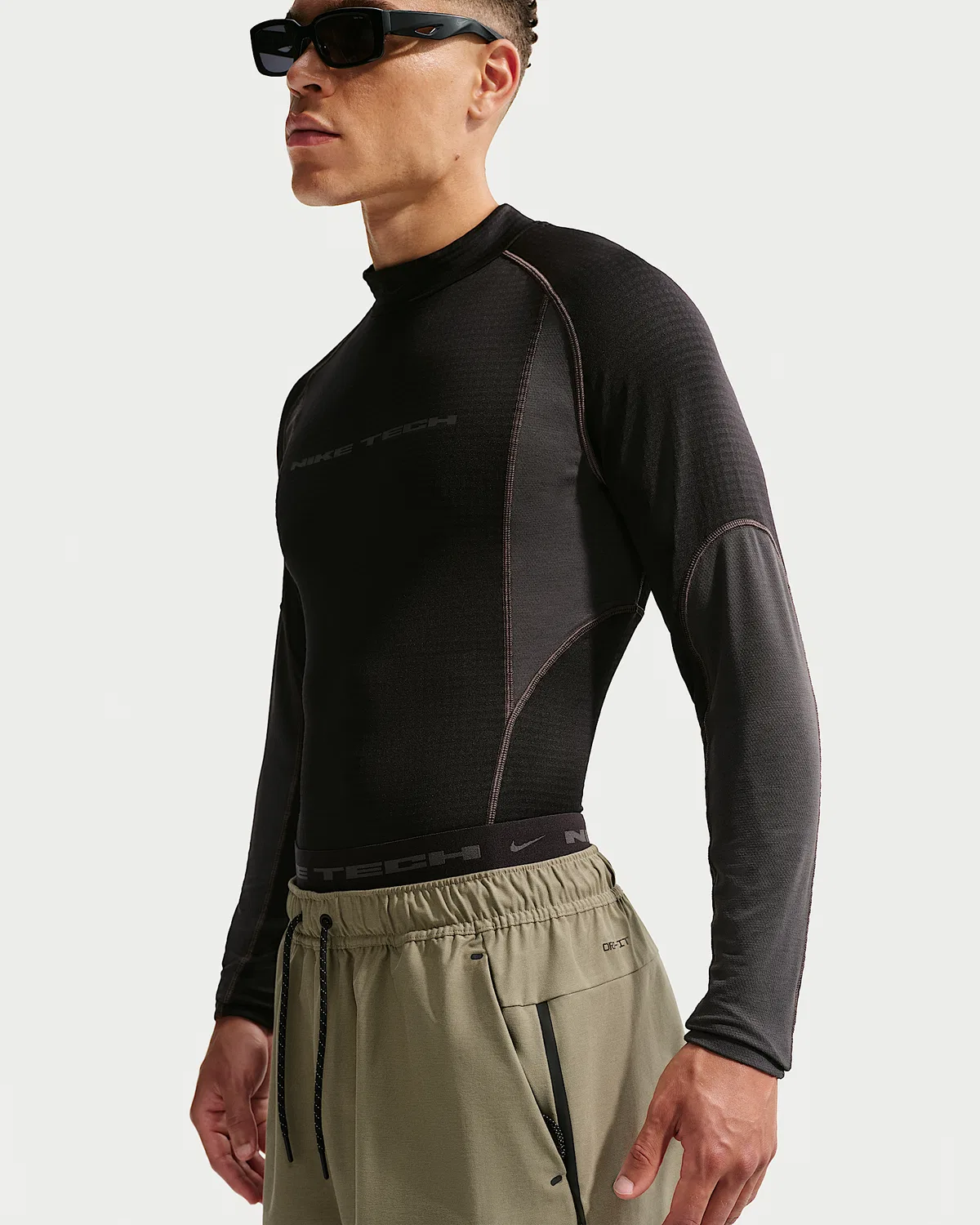 Мужские боксеры Dri-FIT Nike Tech, Black/Black — фото 4