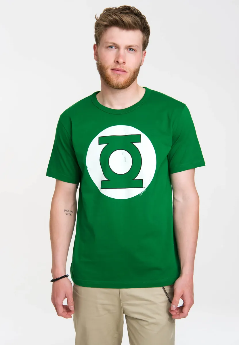 

Футболка Logoshirt "Green Lantern Logo - DC - My Power", с крутым принтом, белый