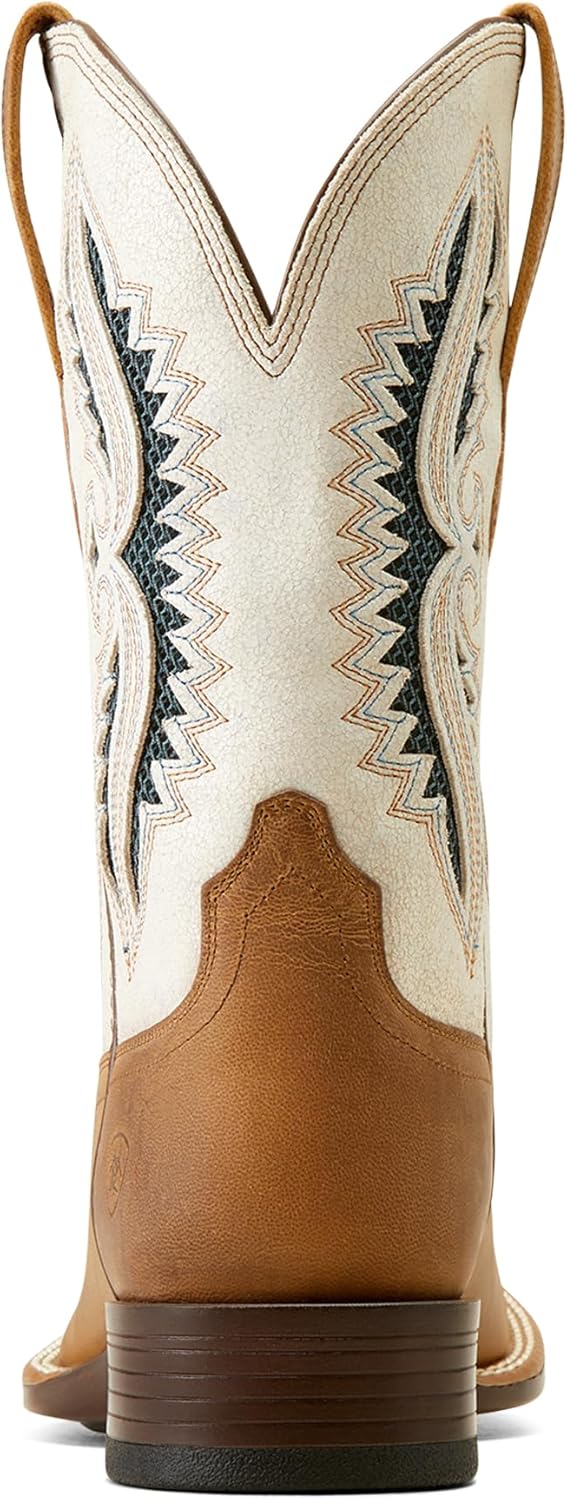 Мужские ковбойские сапоги Ariat Rowder VentTEK 360, белый/коричневый — фото 2