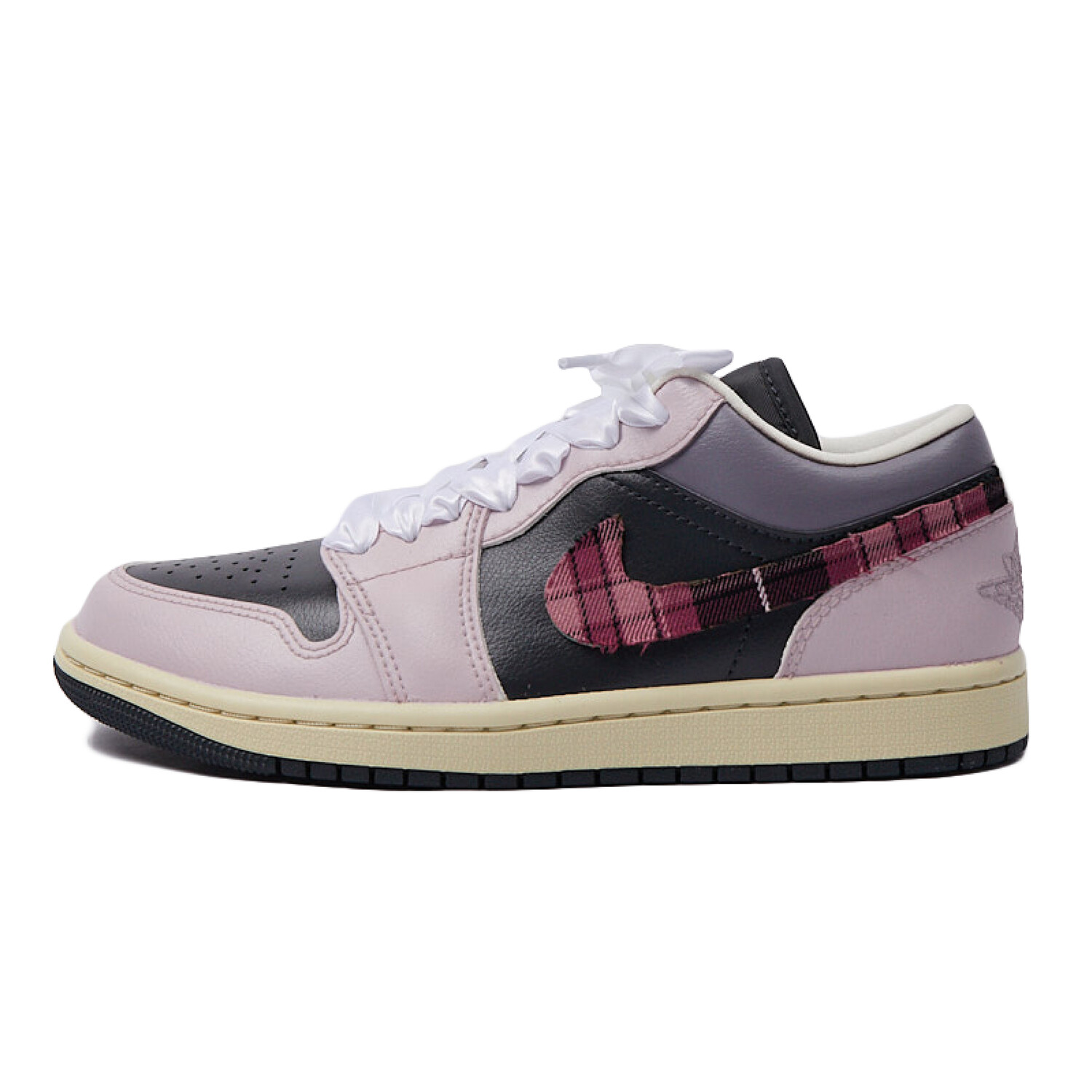 

Баскетбольные кроссовки Air 1 Vintage женские с низким верхом, черный/розовый Jordan