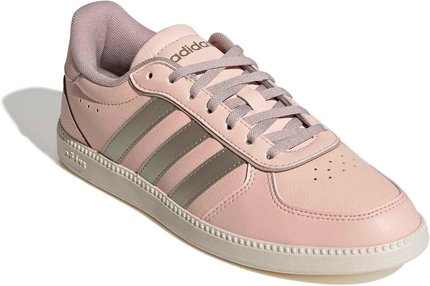 Унисекс кроссовки Adidas Breaknet Sleek, белый/розовый — фото 3