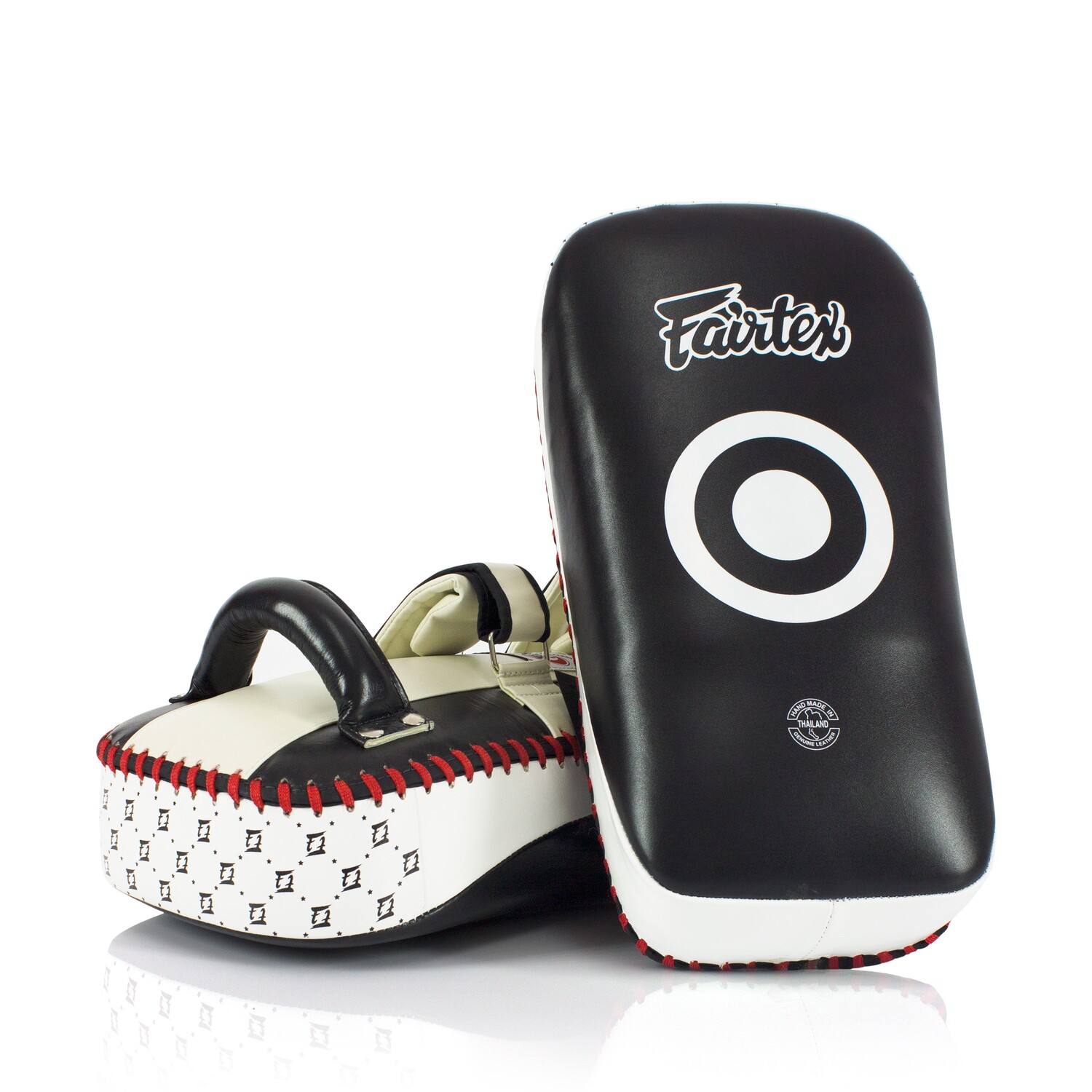 

Пэды Fairtex Curved Kick Pads - Extra Thick, черный/белый