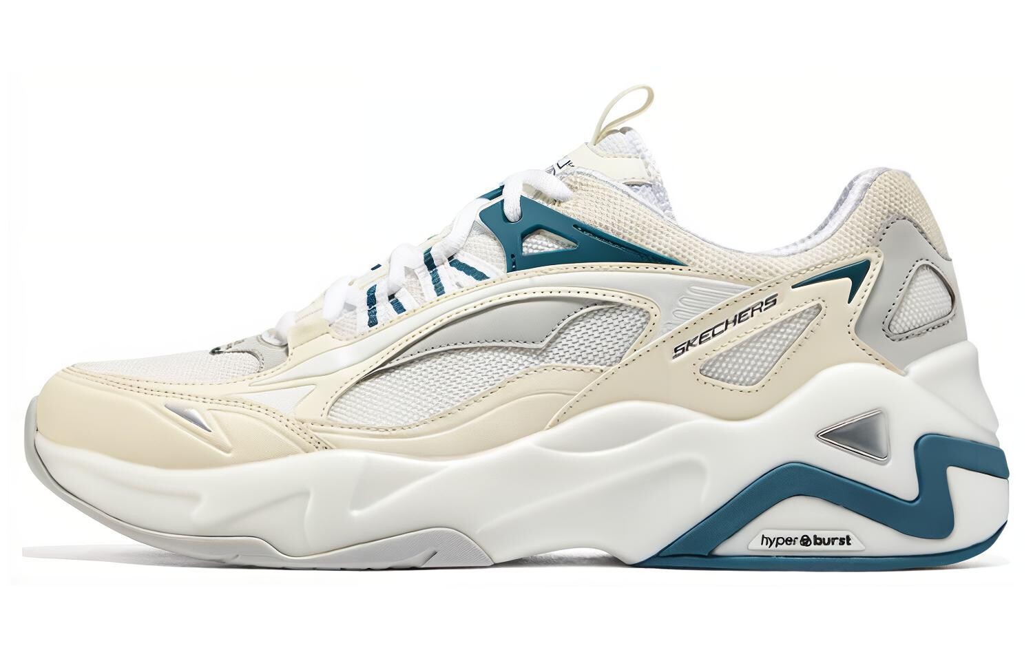 

Кроссовки мужские низкие белые/синие Skechers, Синий, Кроссовки мужские низкие белые/синие Skechers