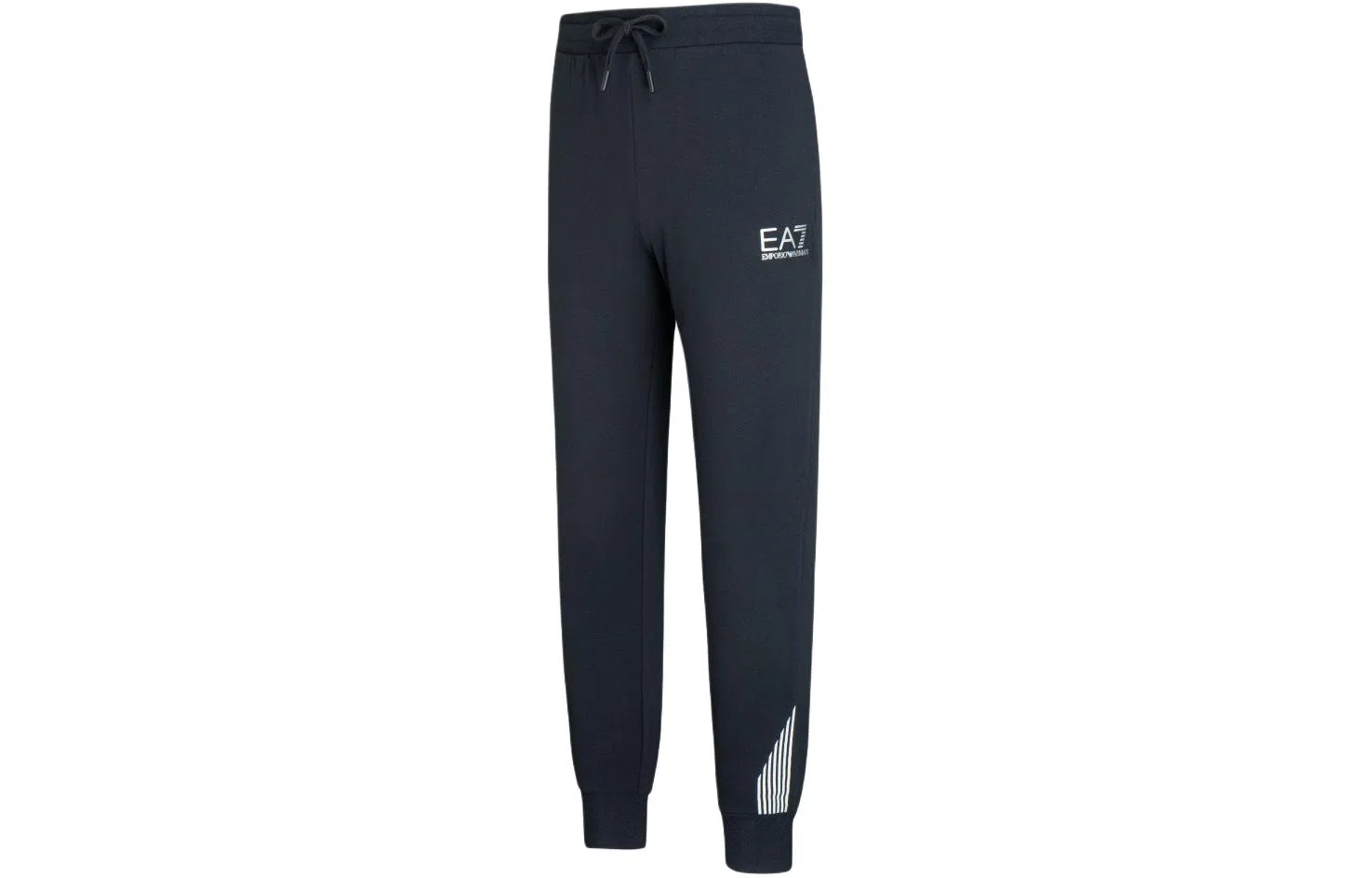 Тренировочные штаны EA7 SS24 Knitted Men's Dark Blue EMPORIO ARMANI — фото 4