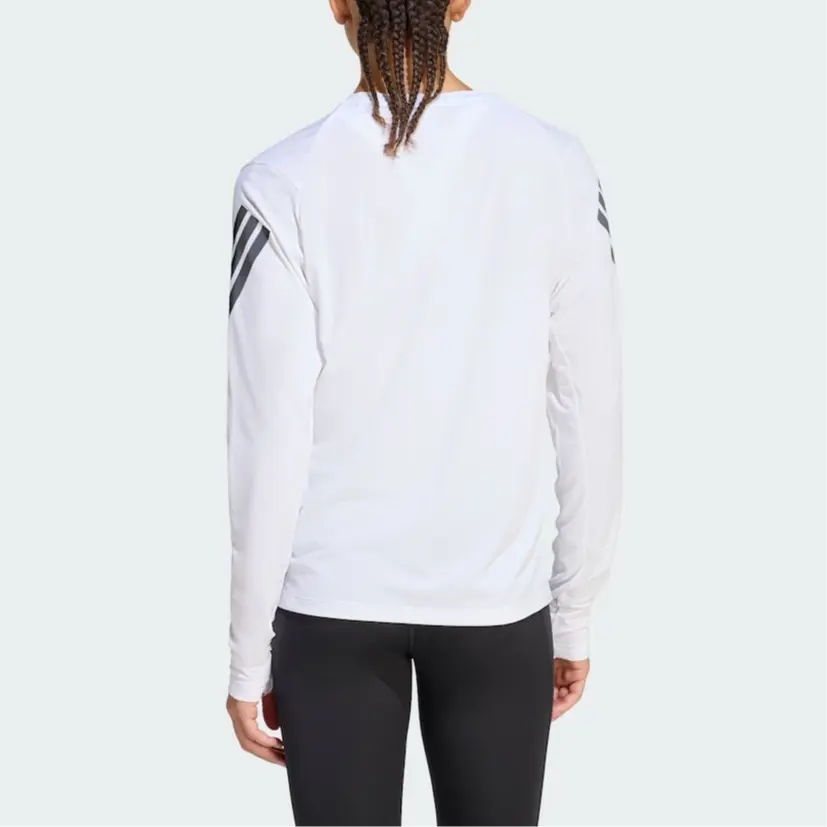 Футболки быстросохнущие женские FW25 Adidas, белый — фото 4