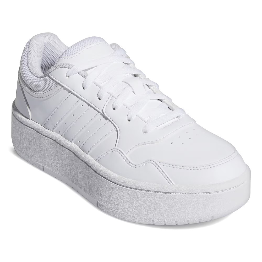 

Кроссовки Hoops 3.0 на платформе для больших детей Adidas, белый