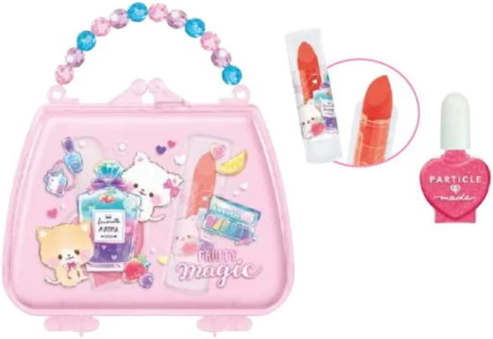 Набор для губ с блеском и наклейками Klux Charming Jewel Fruity Magic, 2 предмета