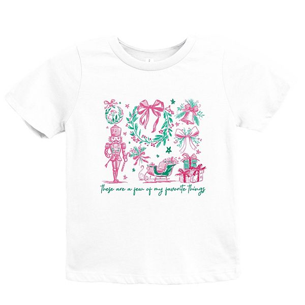 

Футболка с принтом These are a few of my favorite things coquette The Juniper Shop, White