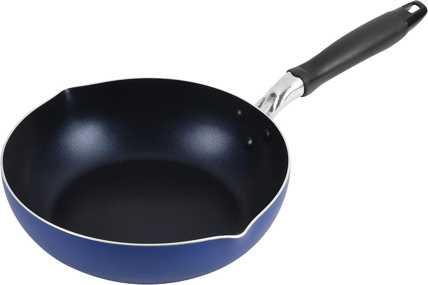

Глубокая сковорода Pearl Metal HB-6007, 9,4 дюйма (24 см), покрытие Blue Diamond, совместимость с индукционной индукцией, разумный выбор, Bule