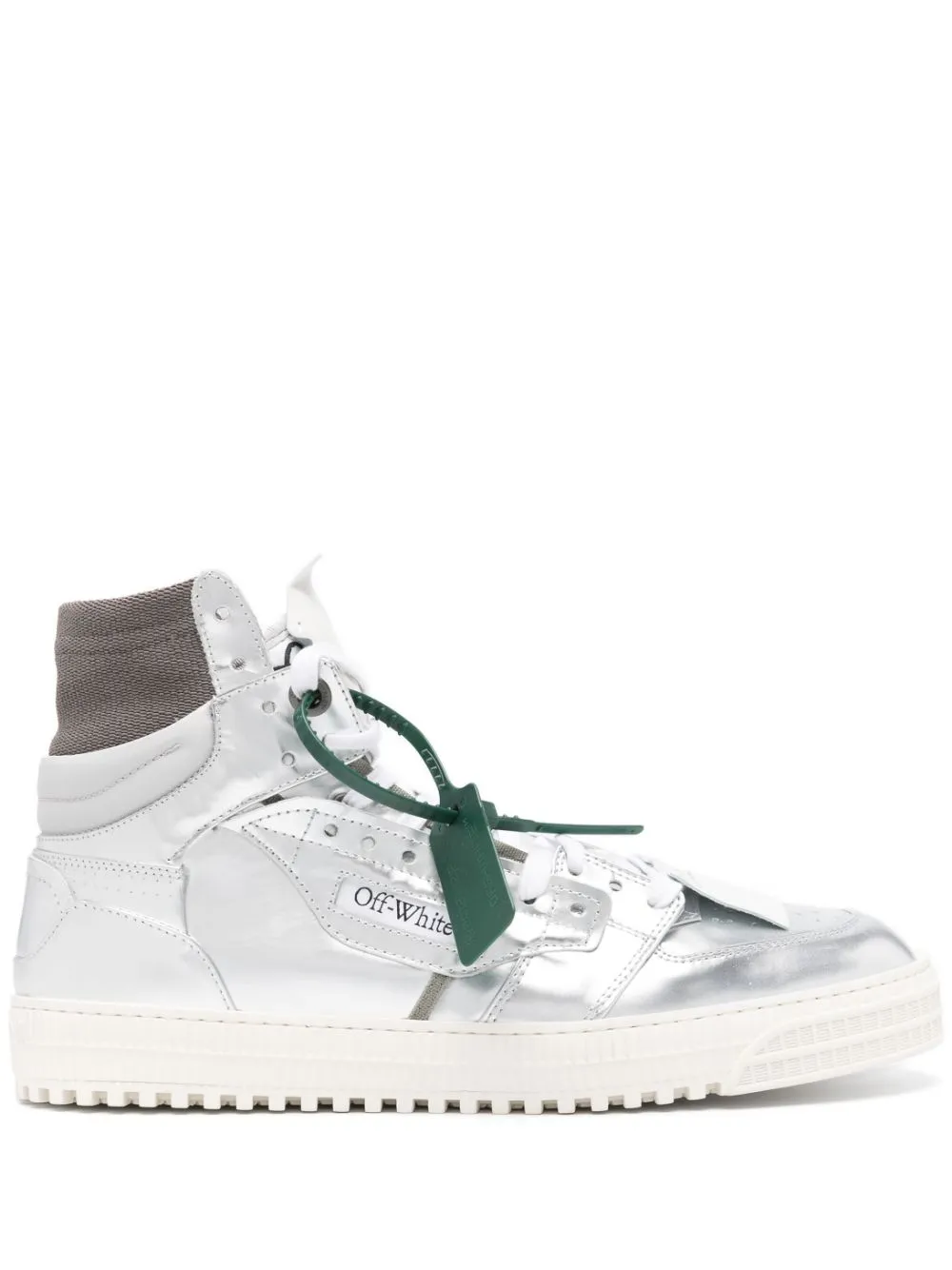 

Кроссовки 3.0 Off-Court с эффектом металлик OFF-WHITE, серебряный