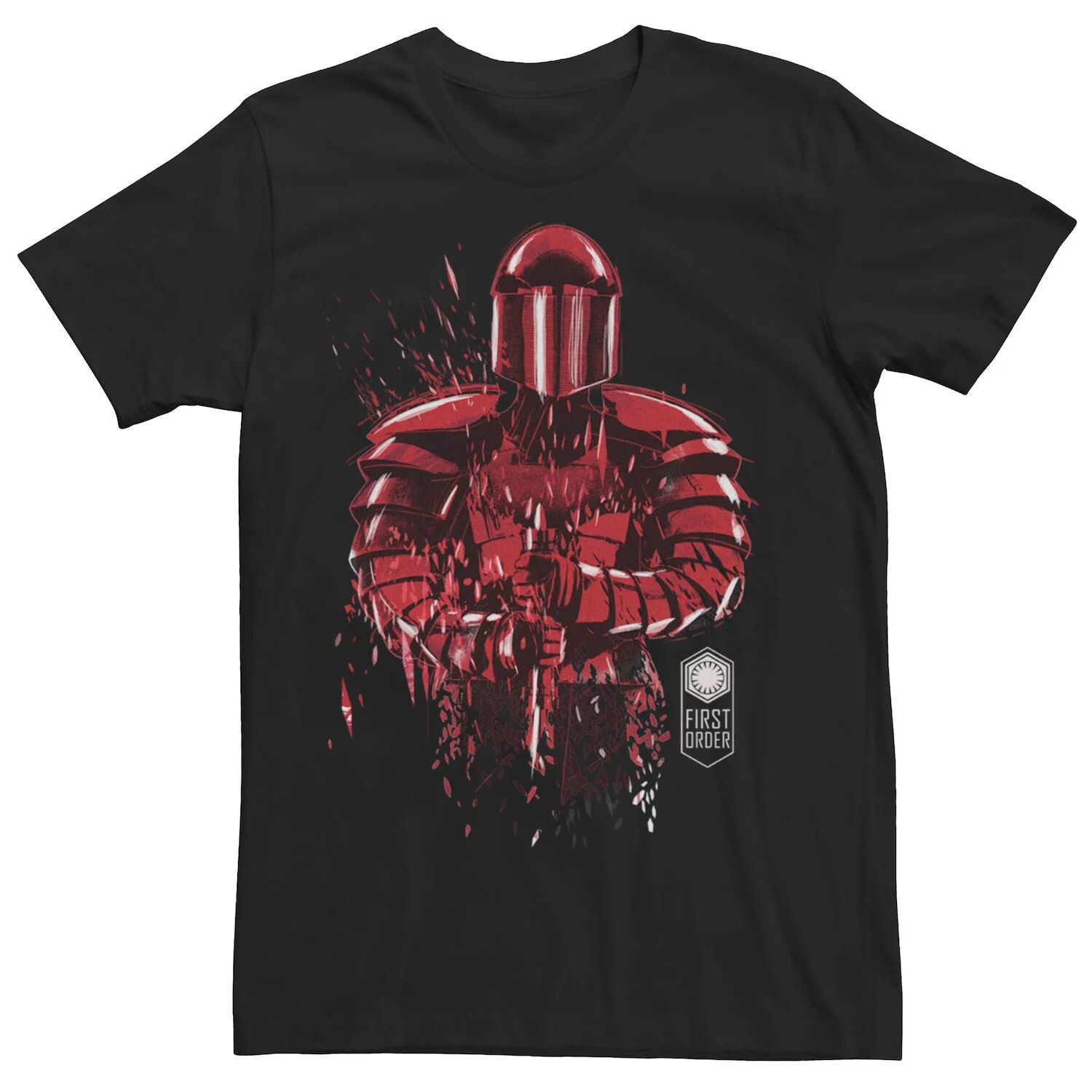 

Мужская футболка: The Last Jedi Red Knight с портретом Star Wars