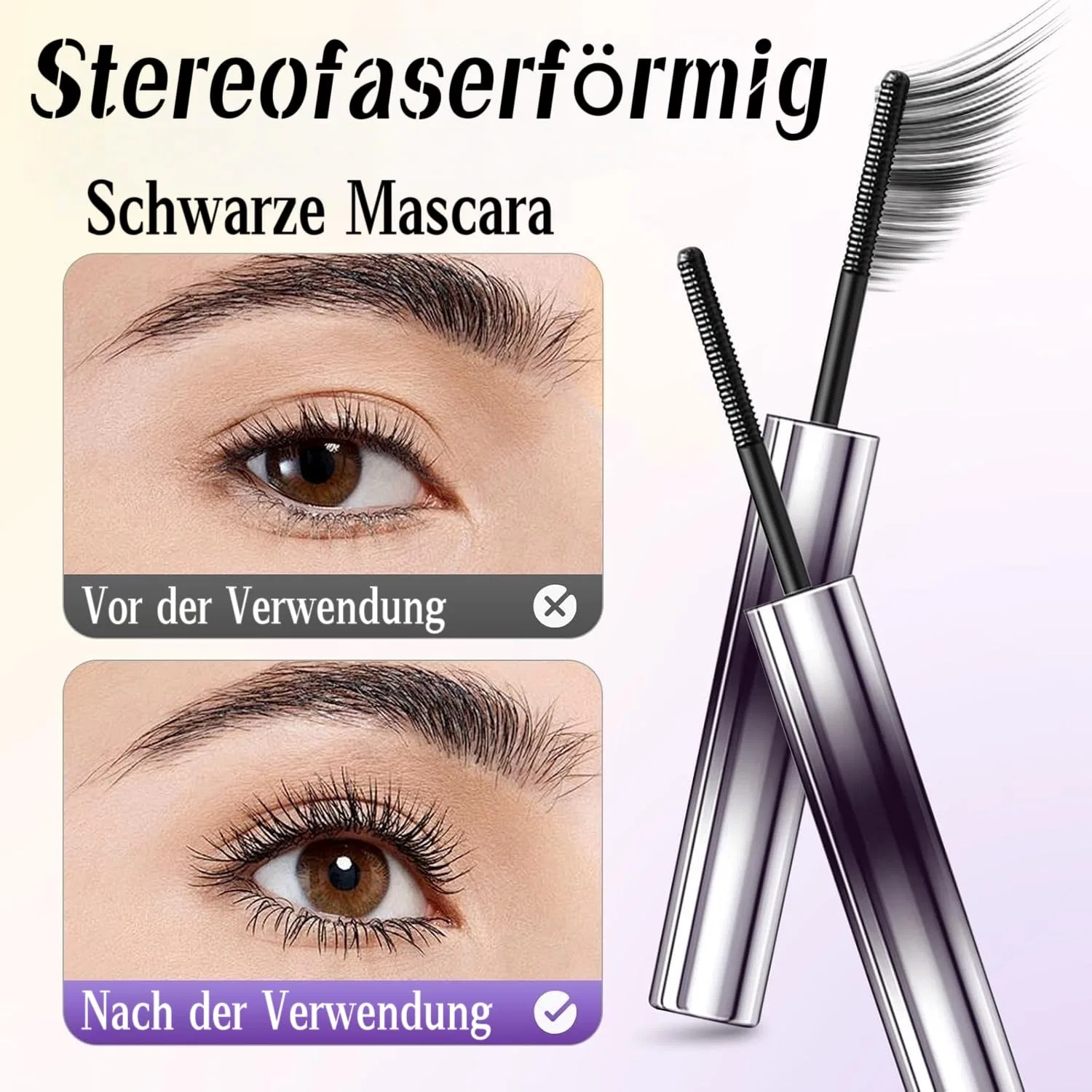 Водостойкая тушь для ресниц «Ironeye Mascara» от Faccelove's Generisch, Black*1 — фото 2