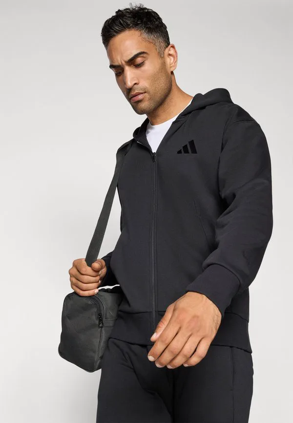 Толстовка на молнии Adidas Sportswear, Black — фото 4