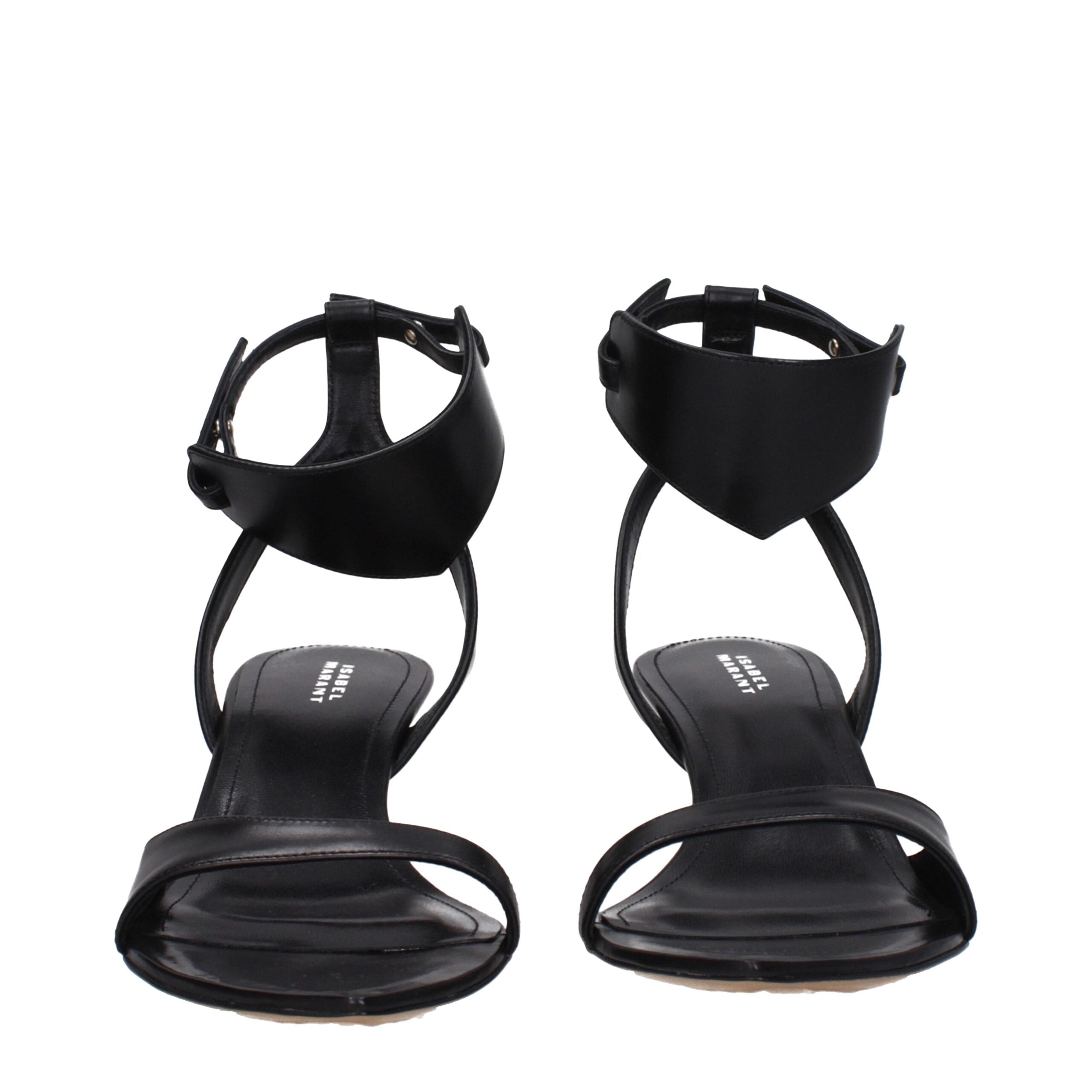 Isabel Marant Leather Women's Sandal, черный — фото 3