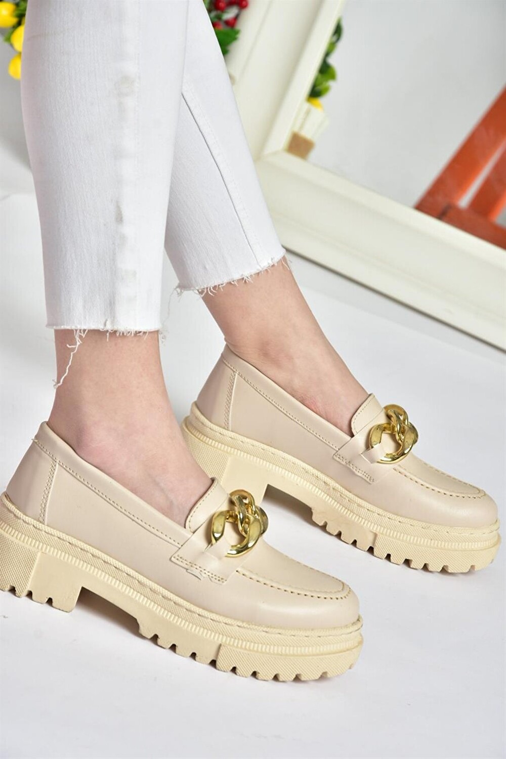 

P6520342 Бежевая повседневная женская обувь Fox Shoes, Бежевый, P6520342 Бежевая повседневная женская обувь Fox Shoes