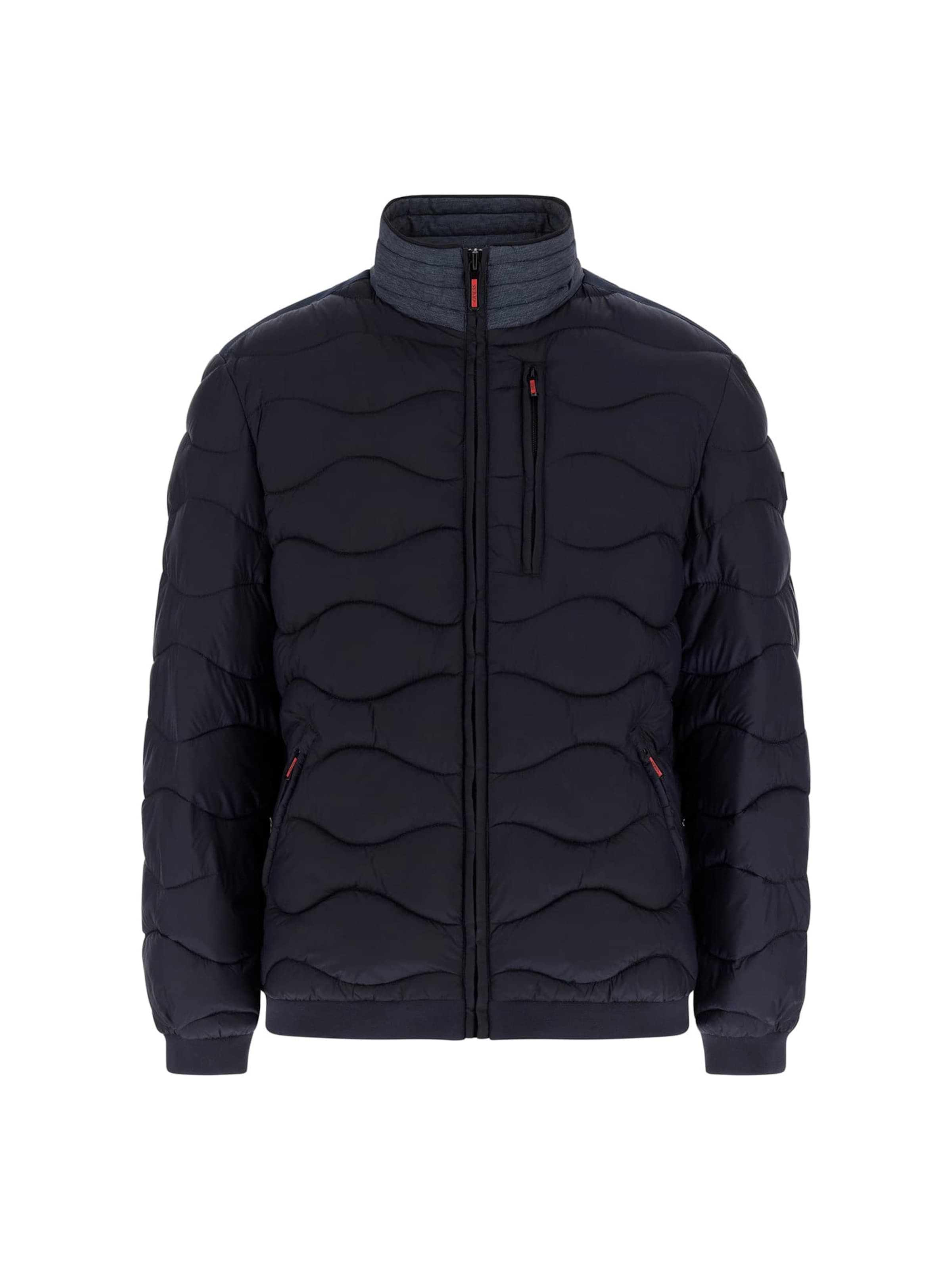 

GUESS Куртка для межсезонья в темно-синем цвете