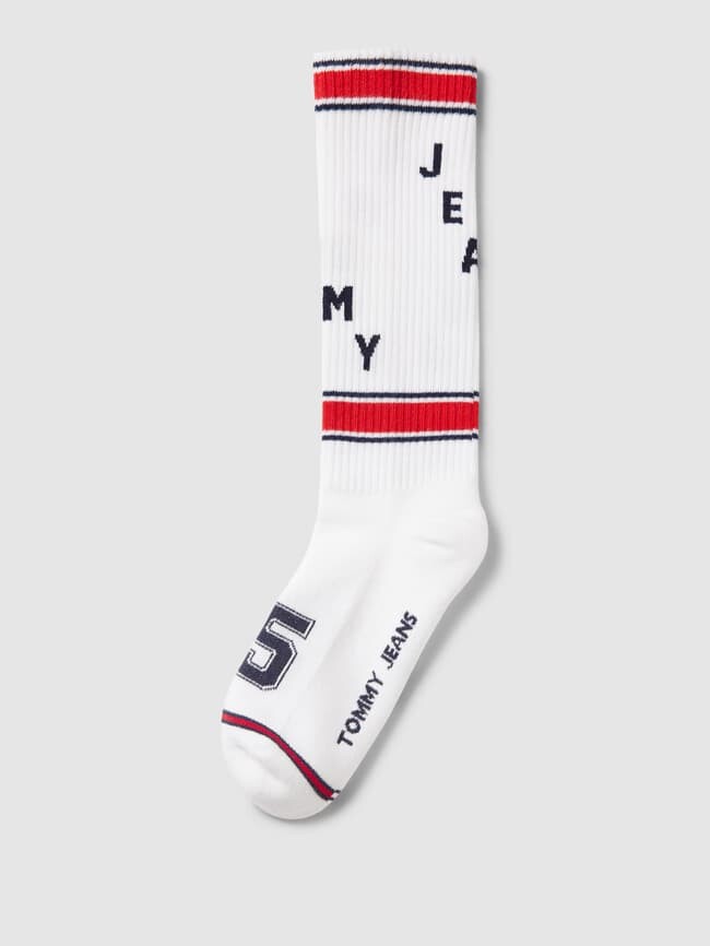 

Носки с лейблом, модель "VARSITY" Tommy Jeans, белый