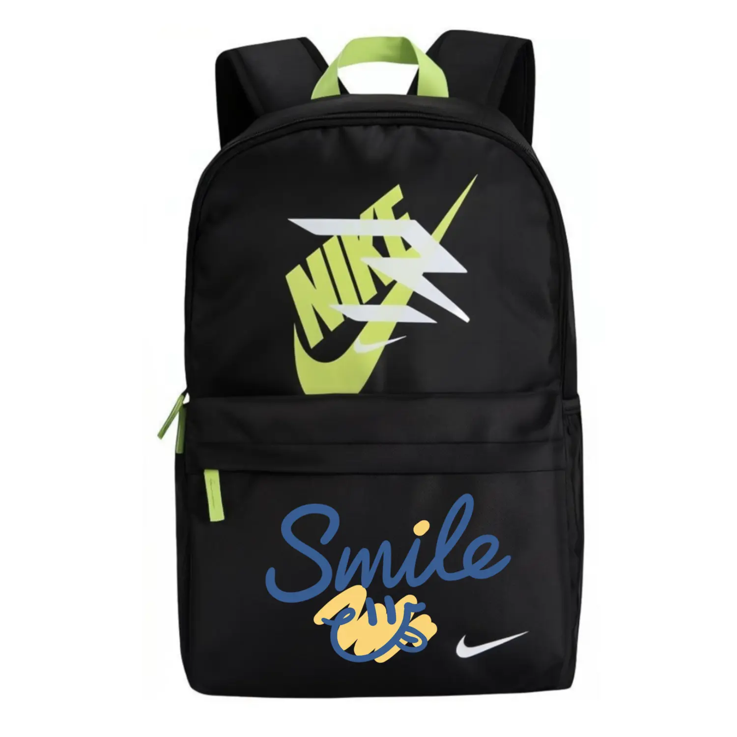 

Nike Полиэстеровый рюкзак унисекс черный, smile