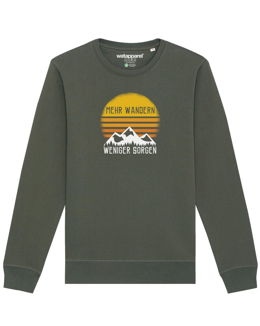 

Свитер Watapparel Sweatshirt Mehr Wandern, хаки