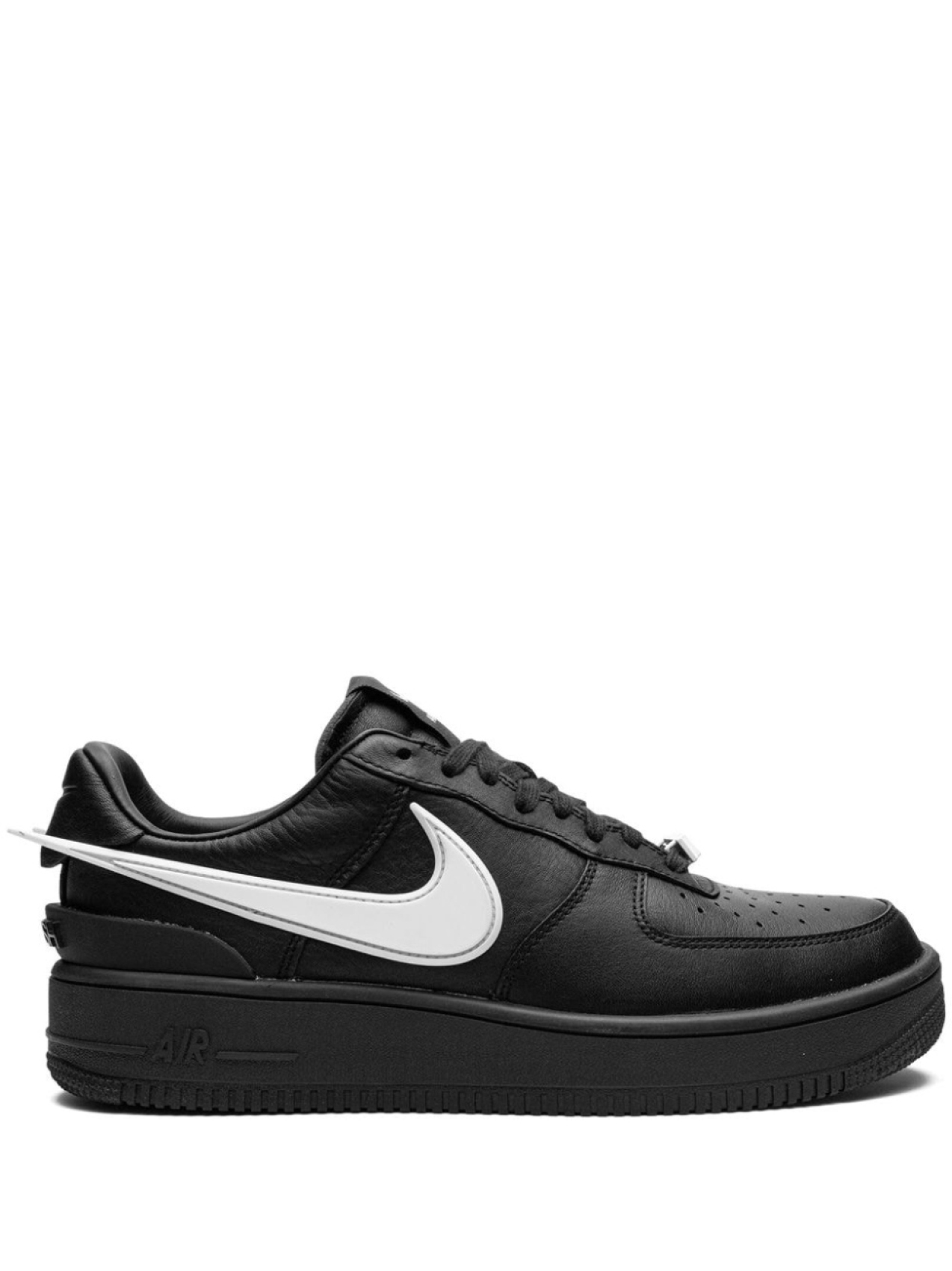 

Nike кроссовки Air Force 1 Low Black из коллаборации с Ambush, черный