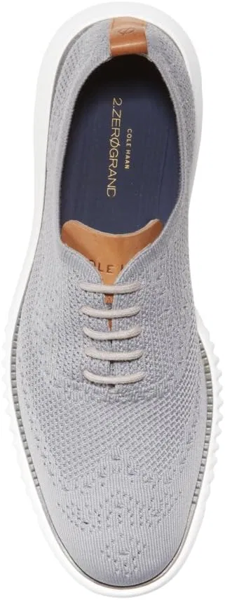 Мужские оксфорды Cole Haan 2.Zerogrand Stitchlite, Ironstone Magnet Optic White — фото 2
