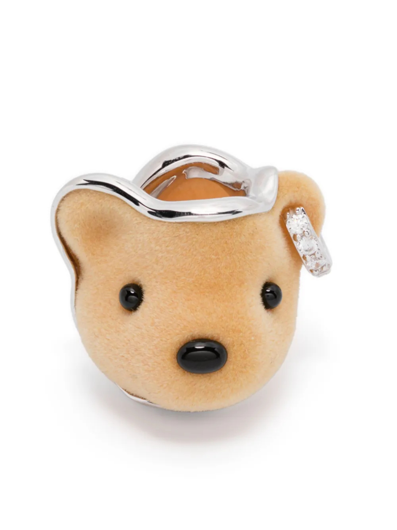 

Серьга YVMIN Bear Head, серебряный