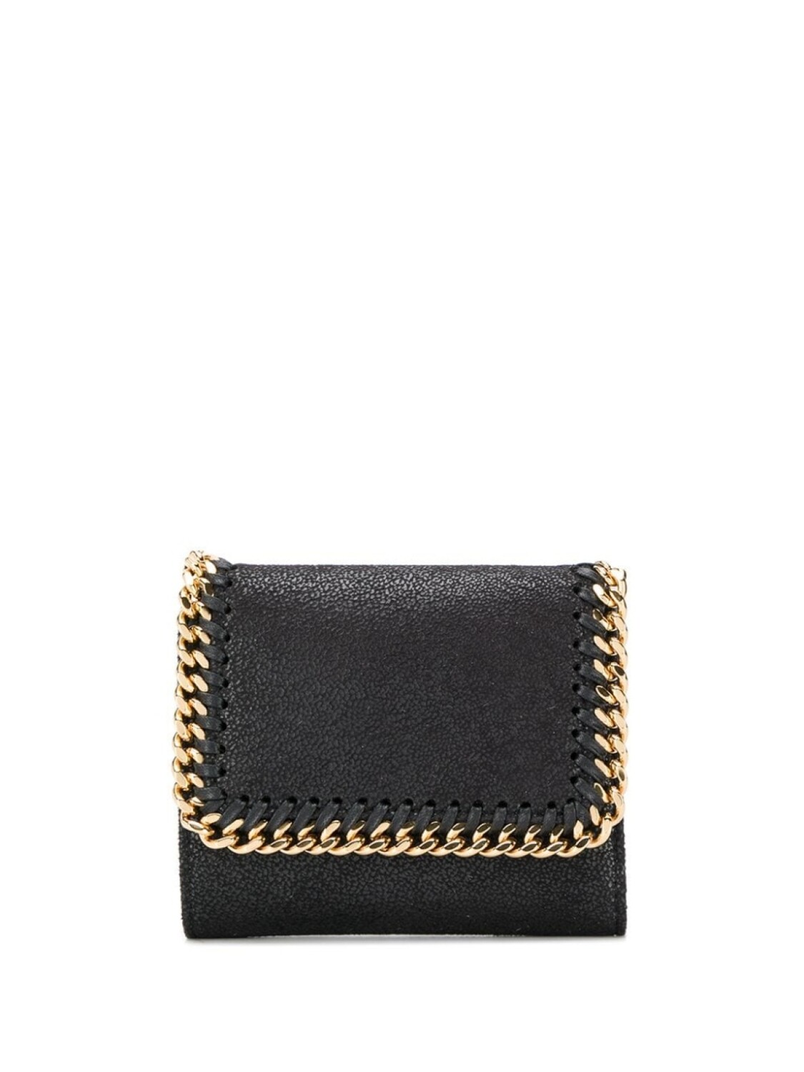 

Stella McCartney маленький кошелек Falabella с откидным клапаном, черный