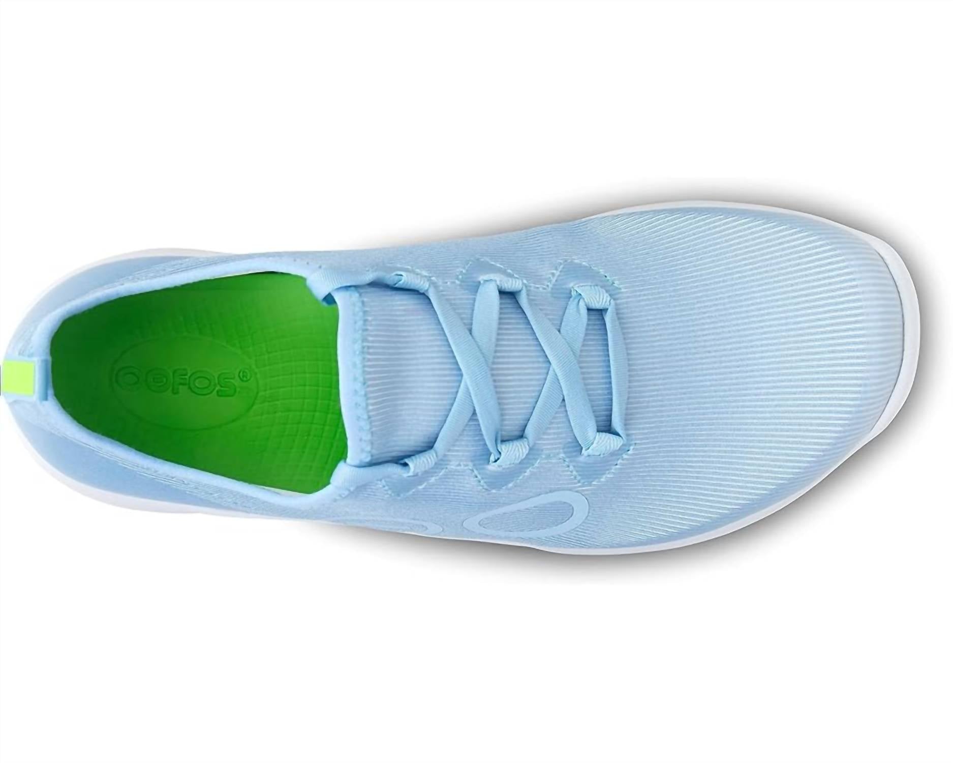 Женские кроссовки Oomg Sport Ls в цвете Carolina Blue OOFOS — фото 3
