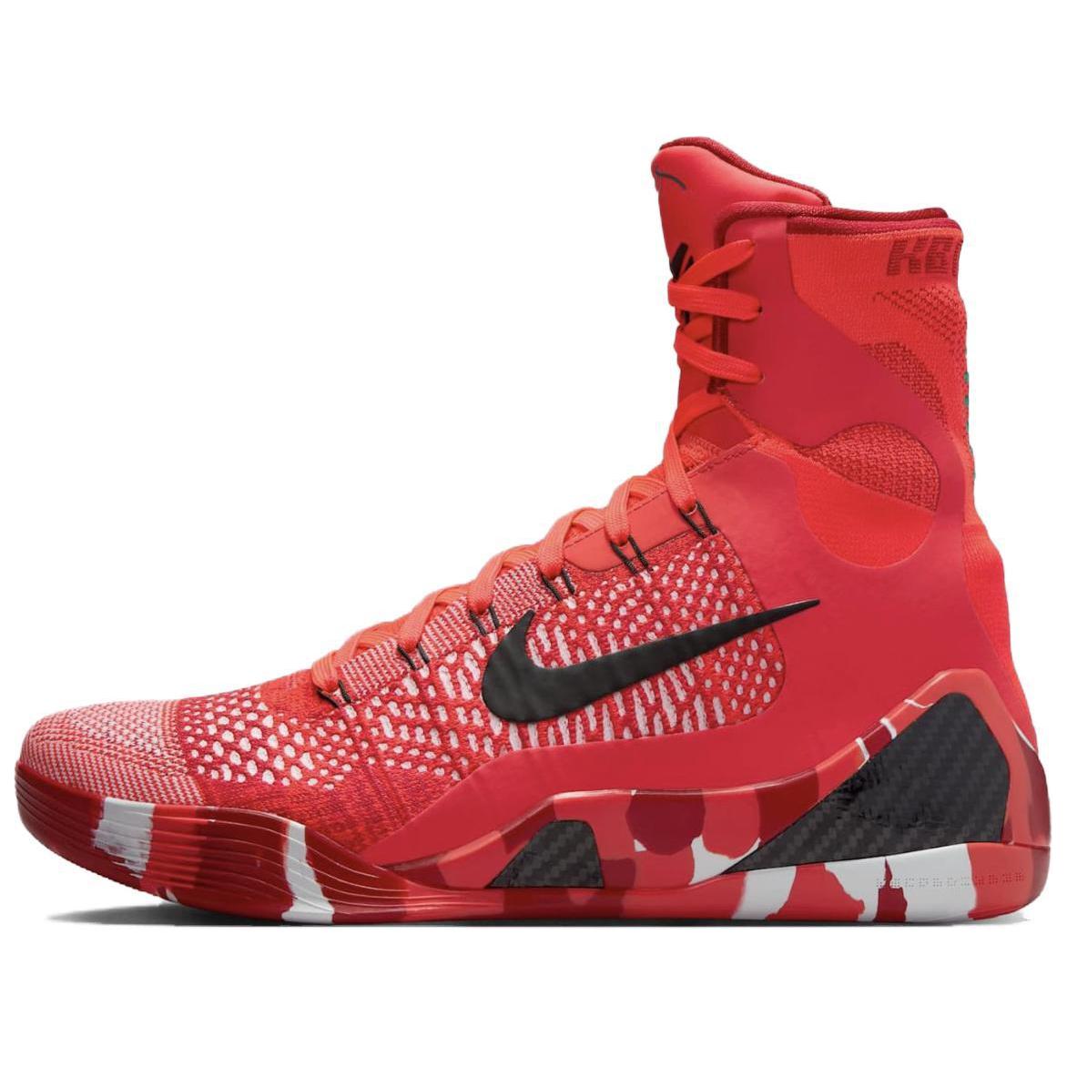 

Nike Кроссовки Kobe 9 Elite Protro "Рождественские" 2024 красные, цвет Red