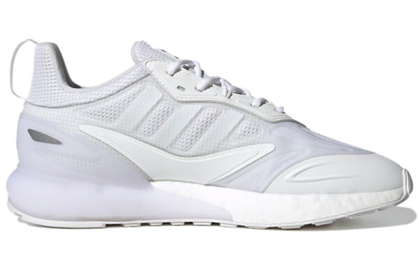 Кроссовки оригинал zx 2k boost Adidas, белый — фото 2