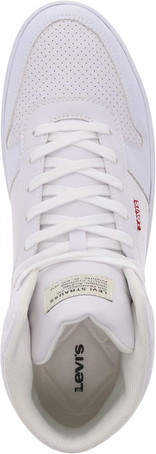 Мужские кроссовки Levi's Drive Hi, белый — фото 2