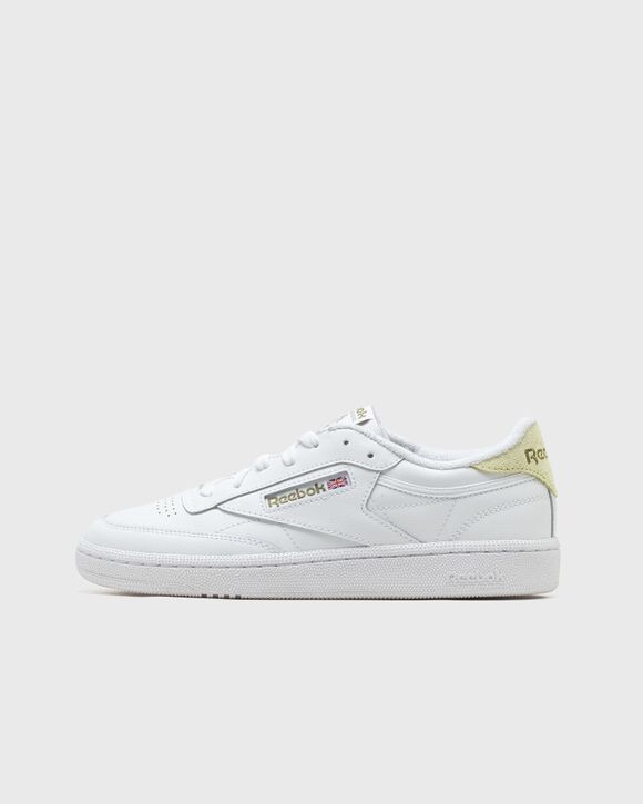 

Кроссовки Reebok Club C 85, цвет white/white/citrus glow