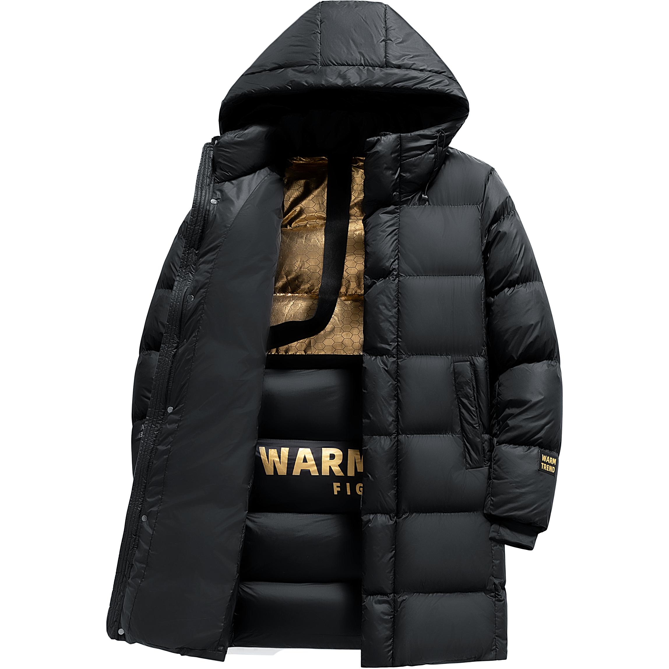 

Пуховик Unisex Hooded Thickened VanCamel, черный[thickened high-quality]
