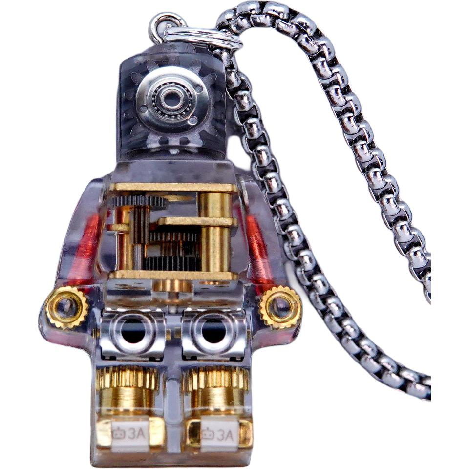

Стильный стимпанк робот подвеска механическое колье винтажные Watermelon vine