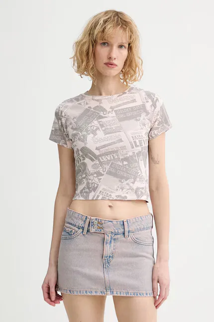 Футболка с коротким рукавом Essential Sporty Levi's, розовый