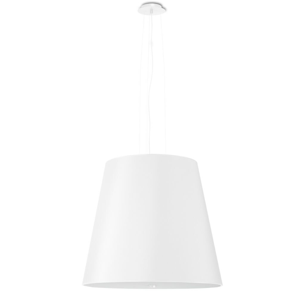 

Люстра Geneve 50 белая 3xE27 60Вт ткань, стекло, сталь 140х50х50см Sollux Lighting